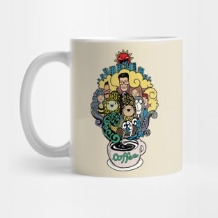 doodle coffee hand drawn Mug